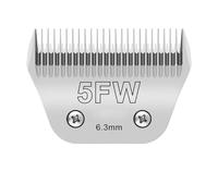 5FW Hoja De Cerámica Desmontable Profesional for Perros, Compatible Con Andis, Compatible Con Oster, A5, Compatible Con Wahl,