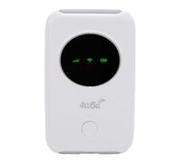 5G 4G LTE Mobile Hotspot 300Mbps con Ranura SIM, Enrutador WiFi Portátil para Viajar, 10 del Dispositivo Conectividad, Batería de 3200 MAh y Pantalla LED (Bandas 4G)