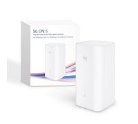 5G CPE 5, H155, Router 5G con SIM, Wi-Fi 6 AX3000, 3600 Mbps en DL / 500 Mbps en UL, Antena de Alta Ganancia de 9 dBi, Puerto LAN/WAN, Diagnóstico Visualizado del Wi-Fi, 42 Meses de Garantía