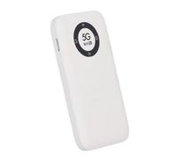 5G Mobile Hotspot, 1.25 Gbps Wifi6 Viaje Enrutador de Hotpot Inalámbrico con Ranura de Tarjeta Nano SIM, Admite 16 Dispositivos Conectados, Batería de 7100 MAh (White)