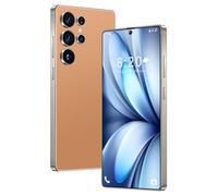 5G Smartphone S26 Ultra, 16GB 1TB, Batería De 8000 MAh, Android 14, Cámara Impermeable De 72MP 108MP, Pantalla De 7,3 Pulgadas, Desbloqueado Para Exteriores, Ranura Para 3 Tarjetas,Orange-7.3 Inch
