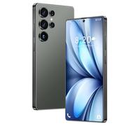 5G Smartphone S26 Ultra, 16GB 1TB, Batería De 8000 MAh, Android 14, Cámara Impermeable De 72MP 108MP, Pantalla De 7,3 Pulgadas, Desbloqueado Para Exteriores, Ranura Para 3 Tarjetas,Green-7.3 Inch