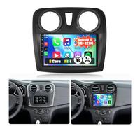 5G WiFi 6G+128G 8Núcleos GOHHDL Radio Coche para Renault Dacia Sandero 2 B52 2012-2019 Carplay Android Auto, Pantalla Radio Coche 9 Pulgadas con BT GPS FM/RDS HiFi EQ DSP SWC Cámara&Mic