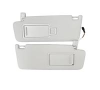 5GG 857 551 5GG857551 5GG857552 Para VW Para Golf 7 Para MK7 2013-2021 Panel Frontal Con Espejo Maquillaje Y Parasol Visera Solar Para Coche(1 Pair Grey)