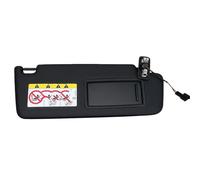 5GG857551 5GG857552 5GG 857 551 Para VW Para Golf 7 Para MK7 2013-2021 Panel Visera Solar Delantera Con Espejo Maquillaje Visera Solar Para Coche(Black Passenger Side)