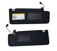 5GG857551 Para VW Para Golf 7 Para Passat Para B8 Para CC Para MK7 Panel Parasol Negro Con Espejo Para Interior Coche Visera Solar Para Coche(Black Set)