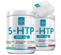 5HTP Extracto De Griffonia 360 Comprimidos PiùLife, 2 Al Día, Suplemento 5 HTP Natural Buen Humor, Reducir Estrés, Insomnio, Dormir Bien Adultos, Relax Y Tranquilidad