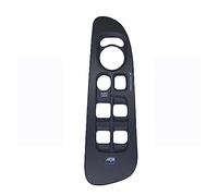 5HZ71XDVAE Panel de ventana eléctrica del lado conductor, interruptor, cubierta Control bisel, embellecedor para Dodge para Ram 1500 2500 3500 2002-2005(Gris)
