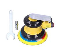 5in Pneu Poli Air Sander, 10000RPM Grinding Sanding , Strength Zinc y Tool with Regulator, t Air Sander for Wood Metal glass,