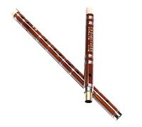 5JJJLOOOPP Instrumento musical flauta profesional difícil de tocar flauta de bambú principiante niño maduro flauta de gama alta C D E F G teclado (color: D) (E)
