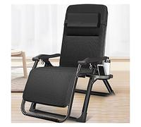 5JJJLOOOPP Silla Gravity, silla de terraza plegable integrada, silla de playa para descansar, soporte para tazas con reposacabezas ajustable, tumbona para acampar al aire libre, silla de jardín (color