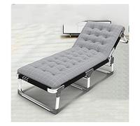 5JJJLOOOPP Sofá reclinable, silla deslizante de gravedad cero plegable al aire libre, reclinable ideal ajustable al aire libre, silla ergonómica (gris) (color: estilo-7) (estilo 1)