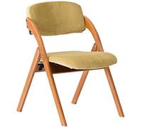 5JJJLOOOPP Tumbona silla de jardín plegable de madera maciza, mesa de comedor familiar y silla escandinava, moderna y minimalista, silla de café combinada (color G) E (A)