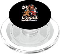 5K Squad Running Team, Carrera navideña, Estilo Atleta de Invierno PopSockets PopGrip para MagSafe