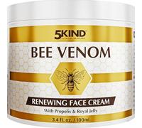 5Kind Crema Facial Renovadora con Veneno de Abeja, Propóleo y Jalea Real 100 ml - Crema Facial Antienvejecimiento con Veneno de Abeja - Crema Antiarrugas con Veneno de Abeja - Bee Venom Cream
