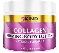 5kind crema hidratante corporal con colágeno 200 ml - Crema hidratante profesional para una piel más firme y acondicionada - Crema reafirmante de colágeno