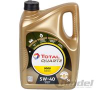 Kit Inspección Citroen Nemo 1.4 HDI Peugeot Bipper 4 Filtros 4 Aceite Total 5W40