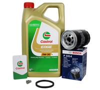 5L Castrol 5W30 +Filtro VAG Audi A3 A4 A6 A8 Golf 3-6 Passat T4 T5 1.6-2.8