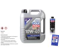 5L Liqui Moly MoS2 Aceite Motor Leichtlauföl 10W-40 Pro-Line Motorspülung