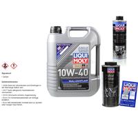 5L Liqui Moly MoS2 Aceite Sintético 10W-40 Pro-Line Lavado de Motor MotorProtect