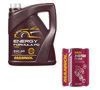 5L MANNOL Aceite Motor Energy Formula PD 5W-40 Motorspülung Motor Flush