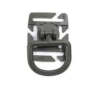 5lots - Mosquetón táctico para equipo de campamento, gancho ligero para escalar para aventureros y amantes del aire libre