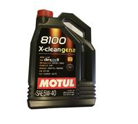 5Lt Aceite Coche MOTUL 8100 X-Clean Xclean Gen2 5W40 C3 C40 RN0710 RN0700