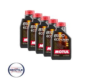 5LT Aceite De Motor Motul 8100 Eco-Clean 0W-20 100% Sintético Acea C5/C6 955535