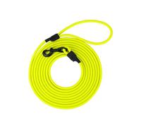 5M/10M Outdoor Waterproof PVC Dog Leash Solid Color Pet Leash Easy To Clean Dog Leash Dog Camping Training Leash Suitable For Small, Medium and Large Dogs,Amarillo,Talla 1,2M