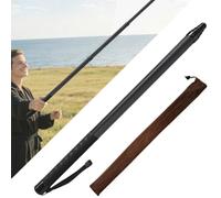 5M/16.4ft Carbono Fibra Invisible Selfie Palo Compatible con Insta360 X6-X | Varilla Carbono 9 Seg, Tomas Dron Post Edición, Vídeo Exterior; Orificios Roscados 1/4" Estándar, Carbono Ligero Extensible