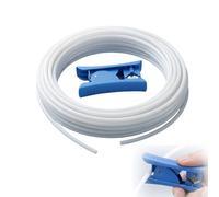 5M 2.5mm ID × 4mm Tubo de PTFE Cortador, PTFE Tube para Extrusora Direct Drive Impresora 3D, pour A1/A1 mini/P1P/P1S/X1C y K1/K1 Max/Ender 3 V3,de Baja Fricción y Alta Durabilidad