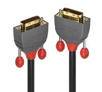 Lindy 36224 cable DVI 5 m DVI-D Negro - Cables DVI (5 m, DVI-D, DVI-D, Macho, Macho, Negro)