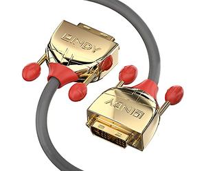 5M DVI-D Dual Link Cable, Gold Line