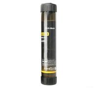 5M Fishing PVA Mesh Refill con émbolo para pesca de carpa, disolvente a cualquier temperatura, opciones de ancho de 18 mm/25 mm/37 mm/44 mm (25 mm)