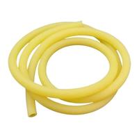 5M Hollow Rubber Tube - Flexible Yellow Laboratory Experiment Tube for Plumbing and Electrical Applications(5metersx12mmx17mm)