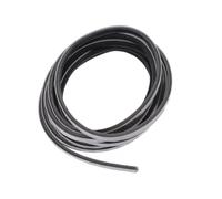 5M Junta de cepillo autoadhesiva, sello de cepillo de puerta, sellado de ventanas, resistente al viento, a prueba de polvo, para puerta y ventana (gris, 9 x 5 mm - 5 m)