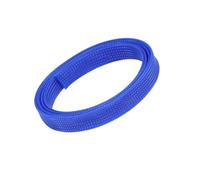 5m/Lot Pure Colour Insulated Braid Sleeving Tight Pet Wire Expandable Cable Sleeve Flame-Retardant Nylon Braided Mesh Tube(Color6,20mm)
