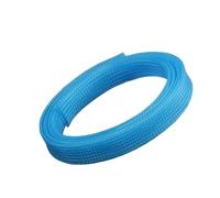 5m/Lot Pure Colour Insulated Braid Sleeving Tight Pet Wire Expandable Cable Sleeve Flame-Retardant Nylon Braided Mesh Tube(Color1,30.0mm)
