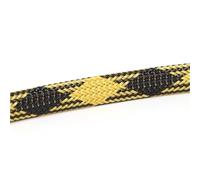 5M Pet Insulated Multicolor Braid Sleeving 2mm - 40mm Expandable Wire Cable Sheath Flame-Retardant Nylon Braided Mesh Tube(Black Yellow,10mm)