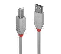 5M USB 2.0 TYPE A TO B CABLE ANTHRA LINE 36685