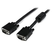 StarTech.com - Cable de Vídeo 5m de Extensión VGA - HD15 Macho - HD15 Macho - Extensor Negro