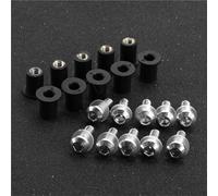 5MM Para CBR 600 F2,F3,F4,F4i Para CBR 600F 600 600F 1991-2022 Kits Pernos Parabrisas Motocicleta Tornillos Parabrisas(Sliver)