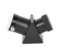 5P0081 Espejo Diagonal de refracción Negro, Accesorio para telescopio astronómico, ángulo de visión de 45 Grados con Cubierta, Interfaz de 0,965 Pulgadas para astronomía y