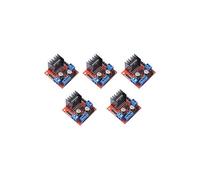 5Packs L298N Motor Drive Controller Board Module Dual H Bridge DC Stepper fit Arduino Electric Projects, Smart Car Robot