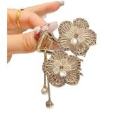 5pc Long Tassel Hairpin Anti-Collapse Side Clip Hair Accessories Headdress Grab Braided(Color7)