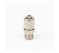 5pc M6 Male to Quick fit For 4x2.5mm Hose Brass Pneumatic Pipe Hose Coupler Fitting Connector 0.8 Mpa