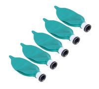 5PCS 0.5L Material NBR Bolsa de Gas de Entrenamiento Reutilizable para Uso Industrial de Laboratorio 19x8cm Accesorios de Entrenamiento CPR Reemplazo de Bolsa de Respiración