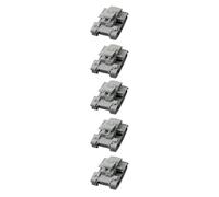 5PCS 1/144 Escala DIY Alemán Panzer I Ausf. F Tanque Ligero “PzKpfw I F” Kit De Modelo De Resina 3D para Coleccionistas Militares