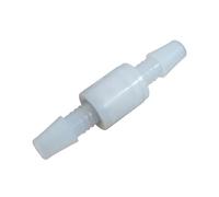 MMLFX 5pcs 1/4 "6.2mm PVDF Válvula de retención de plástico/válvula de una Manera de ozono/válvula de no Retorno for Aceite de Agua de Aire/válvula de retención de Resorte con presión