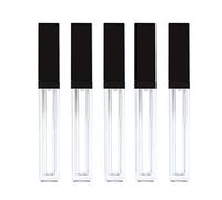 5pcs 10pcs 20pcs Nuevo plástico 5 ml de biberón de Labios vacío Tubo de Botella Container de Aceite de Crecimiento para Viajar Belleza de Maquillaje (5pcs)